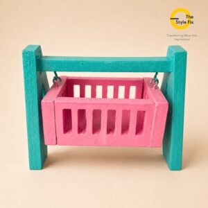 wooden cradle