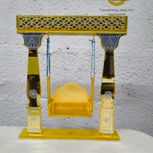 golden decorative swing stand