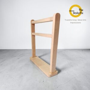 mdf pd25 saree stand rubberwood